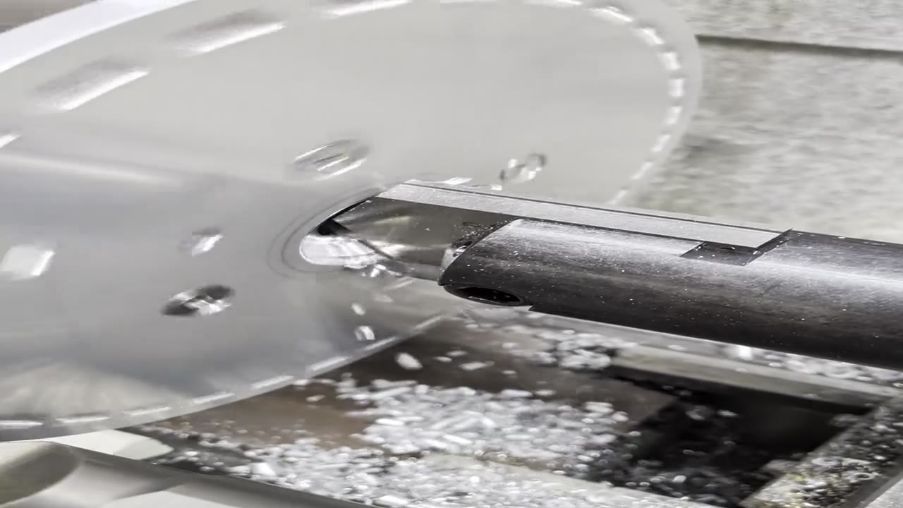 Drilling the raising-adapter hole